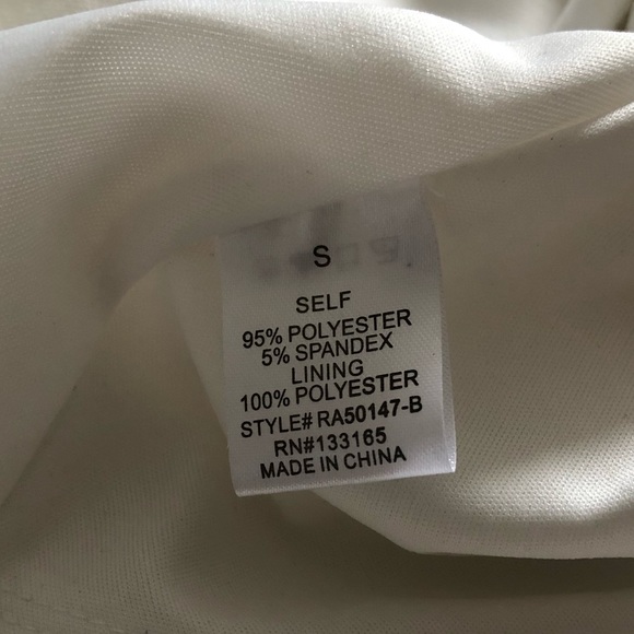 Altar’d State Women’s Sleeveless Scallop V-Neck Knit Skater Dress, White Small - Picture 10 of 11